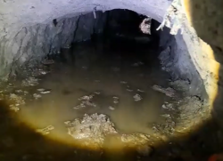 Próbowali być niewidoczni w tunelu