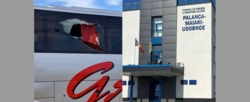 Rosja zaatakowała przejście graniczne. Pocisk uderzył w autobus, ranny strażnik