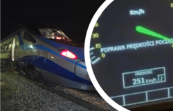 PKP PLK kończy testy GSM-R na CMK. Pendolino bliżej 250 km/h
