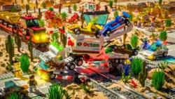 Wprawianie pociągów w ruch: historia pociągów, torów, silników i nie tylko LEGO