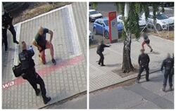 Policjanci strzelali do chorego na schizofrenię. Szokujące nagranie z Poznania