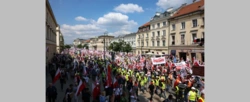 Manifestacja Solidarności w stolicy. W tle sprawa unijnej polityki klimatycznej