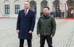 Nawrocki odebrał Zełenskiemu Order Orła Białego