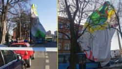 Balon pasażerski zahaczył o budynek w Zielonej Górze. Nie żyje jedna osoba