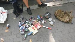 Protest medyków. Policja zabezpieczyła materiały pirotechniczne. Ostrzega przed "prowokatorami"