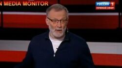 Wojna w Ukrainie. "Nie ma takiego języka jak ukraiński". Propaganda w rosyjskiej telewizji