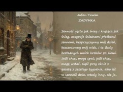 Zadymka Julian Tuwim Poezje Wiersze | Poezja Dla Duszy