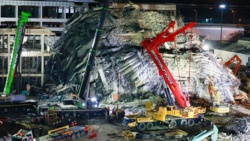 Zakończenie akcji ratunkowej po zawaleniu wieżowca