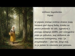 Pejzaż Wisława Szymborska Poezje Wiersze