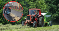 Rolnik przeorał nowy asfalt w Gliwicach. Prezydentka miasta reaguje