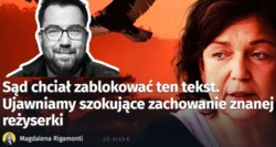 Węglarczyk o zakazie publikacji artykułu o Krauze: sąd nawet nie widział artykułu, bo ten wtedy jeszcze nie istniał
