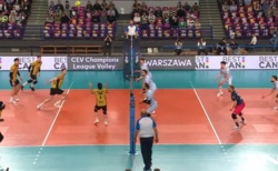 Siatkówka: Zwycięstwo Projektu Warszawa w Lidze Mistrzów
