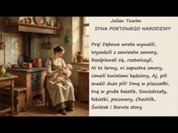 Syna Poetowego Narodziny Julian Tuwim Poezje Wiersze