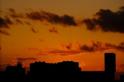 Wiosenny Zachód Słońca Katowice Sobota 05/04/2025 Fot. Piotr Witowski Urokliwy Śląsk / Śląsk Jest Prze Śliczny