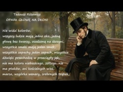 Oparł Głowę Na Dłoni Tadeusz Różewicz Poezje Wiersze | Poezja Dla Duszy