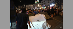 Hiszpania. Manifestacja przeciw kryzysowi mieszkaniowemu kończy się miasteczkiem namiotowym