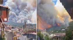 Gigantyczny pożar na Costa Brava. Władze zamykają miejscowości