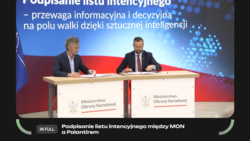 Podpisanie listu intencyjnego między MON i Palantir Technologies Inc.