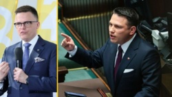 Hołownia pozywa Mentzena w trybie wyborczym