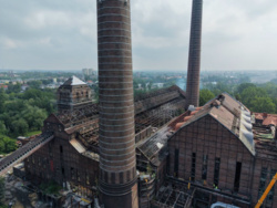 W EC Szombierki roboty budowlane idą pełną parą