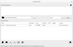 Youtube downloader w wersji gui