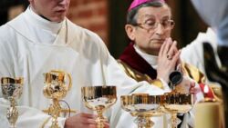 Ukarany biskup na pielgrzymce Radia Maryja. "Część ludzi Kościoła nie rozumie powagi grzechu nadużyć seksualnych"