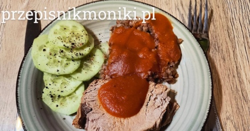 Schab w sosie warzywnym z szybkowaru - moll - Hejto.pl