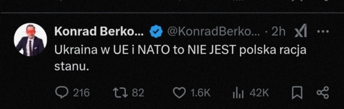 Dzień bez głupoty tego idioty to dzień stracony. #bekazkonfederacji #polityka - maximilianan - Hejto.pl