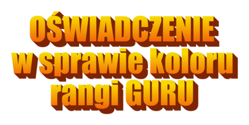 OŚWIADCZENIE w sprawie koloru rangi GURU. Ponieważ wszyscy zarzucają mi winę za to że ranga GURU jest różowa - entropy_ - Hejto.pl
