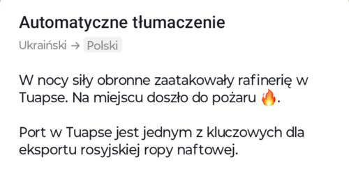 Kraj Krasnodarski (Rosja) #ukraina #wojna #rosja #rafinerie #krajkrasnodarski - Mikuuuus - Hejto.pl