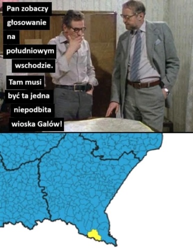 Galowie w Cisnej! #heheszki #wybory - SirkkaAurinko - Hejto.pl