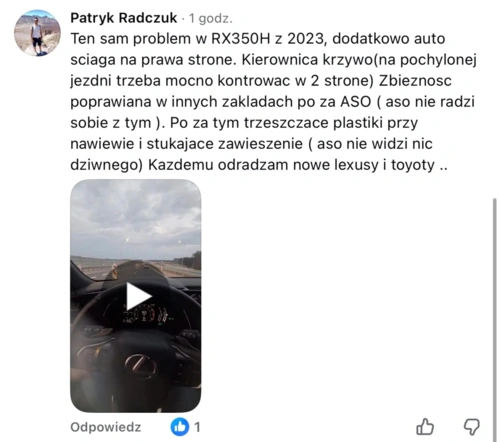 LEXUS to jest aktualnie marka, która całkowicie zatraciła sens swojego istnienia. Czytasz takie rzeczy i wiesz, że - SzubiDubiDU - Hejto.pl