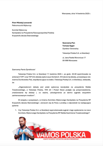 Stanowski zadaje słuszne pytania TVP. Ciekawe co mu pod kopułą się urodziło. W każdym razie może być ciekawie bo - 100mph - Hejto.pl