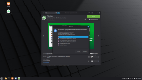 Fajny ten Linux Mint Cinnamon, wszystko śmiga chociaż jedno ale... ...4.5GB BRAVE??? Bo sobie musi coś dodatkowo - AdelbertVonBimberstein - Hejto.pl