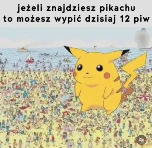#heheszki #piwko #pikachu - A_a - Hejto.pl