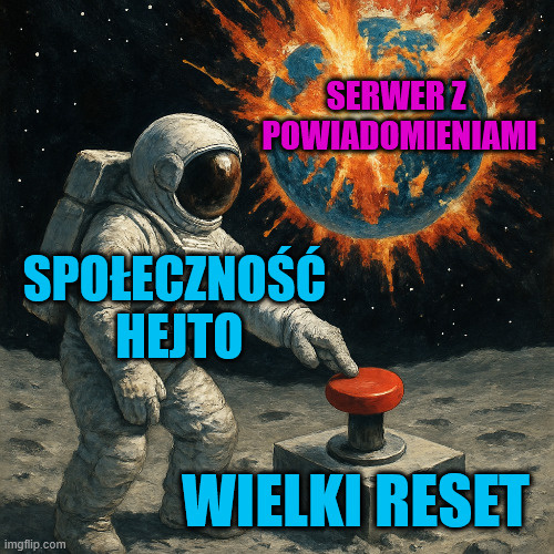 ZRÓBMY WIELKI RESET!!! Zagłosuj :zap: za resetem serwera z powiadomieniami!!! Powiadomienia wczytują się czasami - entropy_ - Hejto.pl