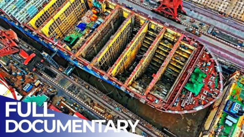 Construction Of The Largest Container Ship Ever Built Mega Projects