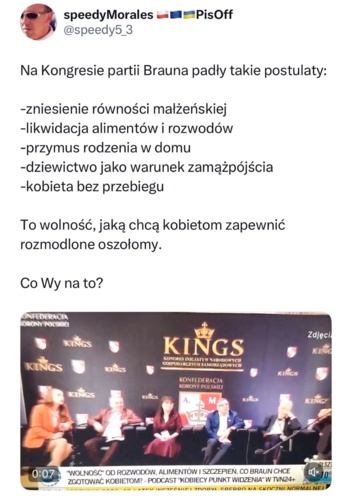 to sie podoba 10% naszego społeczeństwa #bekazpodludzi #bekazkonfederacji #polityka - festiwal_otwartego_parasola - Hejto.pl