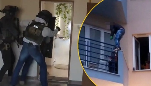 Spektakularna akcja zatrzymania zabójców seniorek. Pokazano nagranie - PanNiepoprawny - Hejto.pl