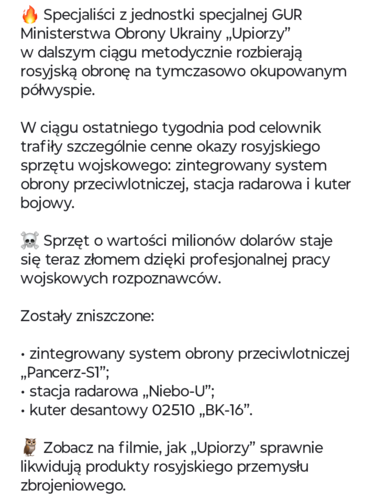 Krym -1 System obrony powietrznej Pancyr-S1 -1 Radar NEBO-U -1 Kuter szturmowo-desantowy 02510 BK-16 Filmik - Mikuuuus - Hejto.pl