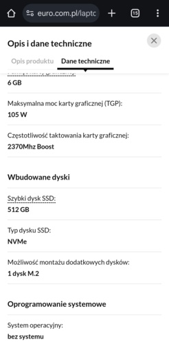 Kupilem laptopa i chce dołożyć drugi dysk 2tb Czy on będzie Pasować laptop to Lenovo LOQ 15IAX9? #komputery - Dzika_kaczka_bez_dzioba - Hejto.pl