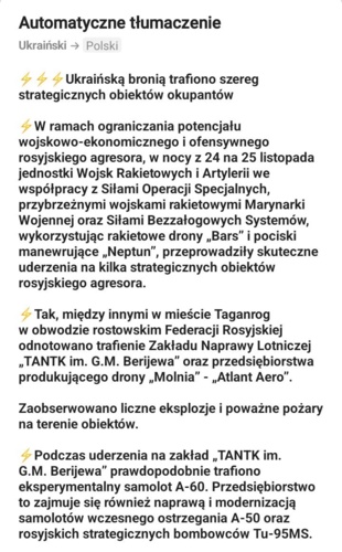 Od Sztabu Generalnego Sił Zbrojnych Ukrainy #ukraina #wojna #rosja #generalstaffzsu #samoloty #lotnictwo - Mikuuuus - Hejto.pl