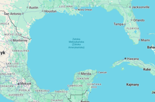 U nas dalej jest normalnie zatoka meksykańska, prawda, nic się nie zmieniło? To po cholerę w google mapsach są dwie - owczareknietrzymryjski - Hejto.pl