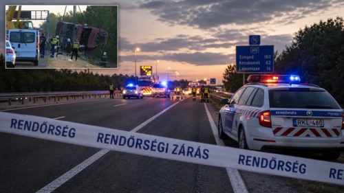 Polski autokar przewrócił się na Węgrzech. 12 osób nie żyje - aerthevist