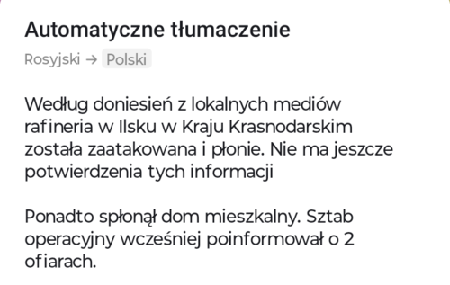 Ilskij (Kraj Krasnodarski, Rosja) https://streamable.com/7zcgdg #ukraina #wojna #rosja #wideozwojny #rafinerie - Mikuuuus - Hejto.pl