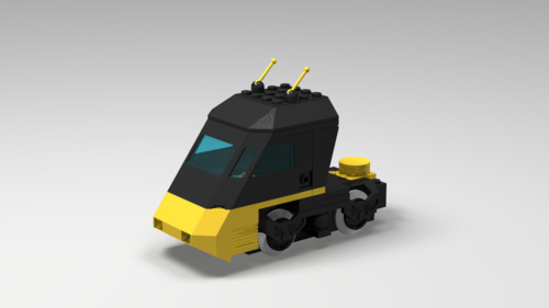 Kontynuując wątek konwersji kolejek 9V popełniłem model 4559 I teraz pomysł mam taki. Żeby upchnąć zasilanie i - PanNiepoprawny - Hejto.pl