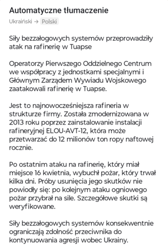 Kraj Krasnodarski (Rosja) 20.04.2026 Filmik opublikowany przez Sztab Generalny Sił Zbrojnych Ukrainy - Mikuuuus - Hejto.pl