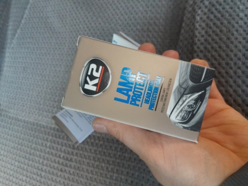 Niedziela trzeba cos porobic przy aucie. Oto wiec recenzja preparatu ochronnego k2 do lamp. Preparat mega prosty w - Ten_koles_od_bialego_psa - Hejto.pl