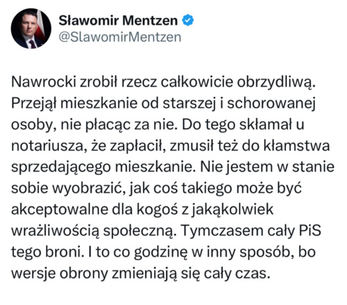 sławek, ale pamiętasz o tym i nie poparłbyś kogoś takiego, prawda? #polityka #bekazkonfederacji - festiwal_otwartego_parasola - Hejto.pl