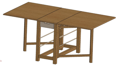 Drzewniane świry! Zrobiłem ja byłem projekt przeróbki stołu ikea norden w kierunku ikea kallax. Powody, które mi - macgajster - Hejto.pl